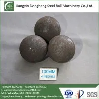 철광석 광산용 100mm 단조 연삭 볼